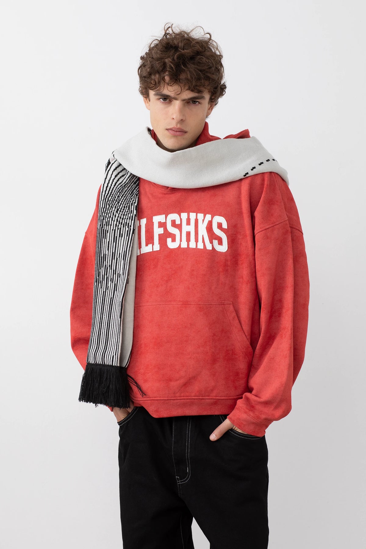 Smokey Red Hoodie