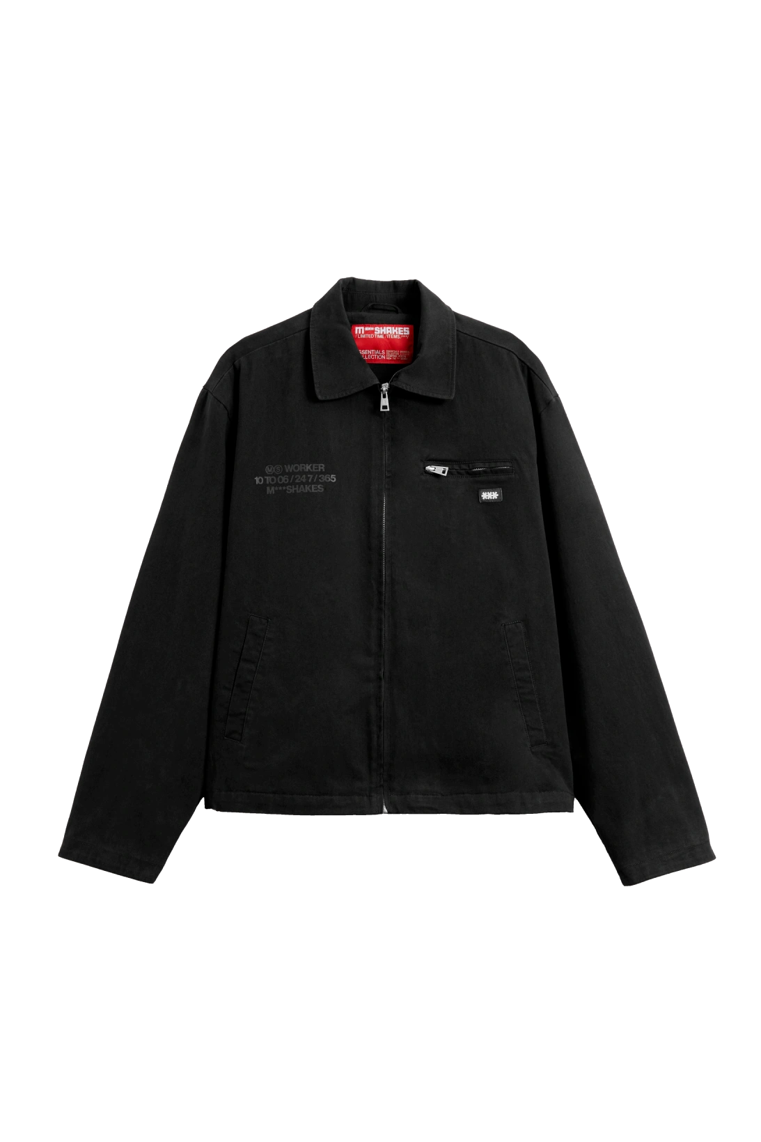 WORKER JACKET - BLACK