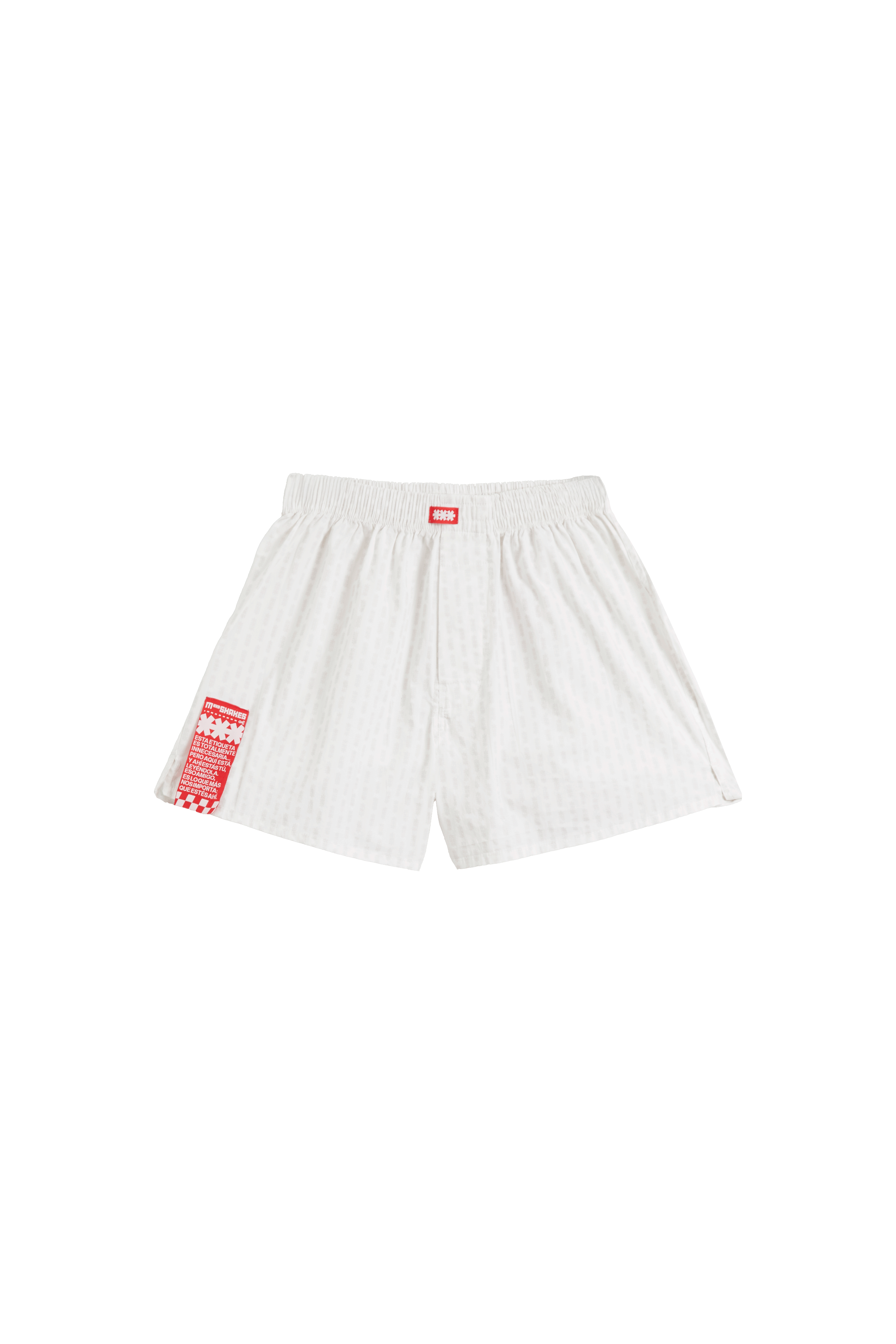 RETRO GREY ASTERISKS BOXER