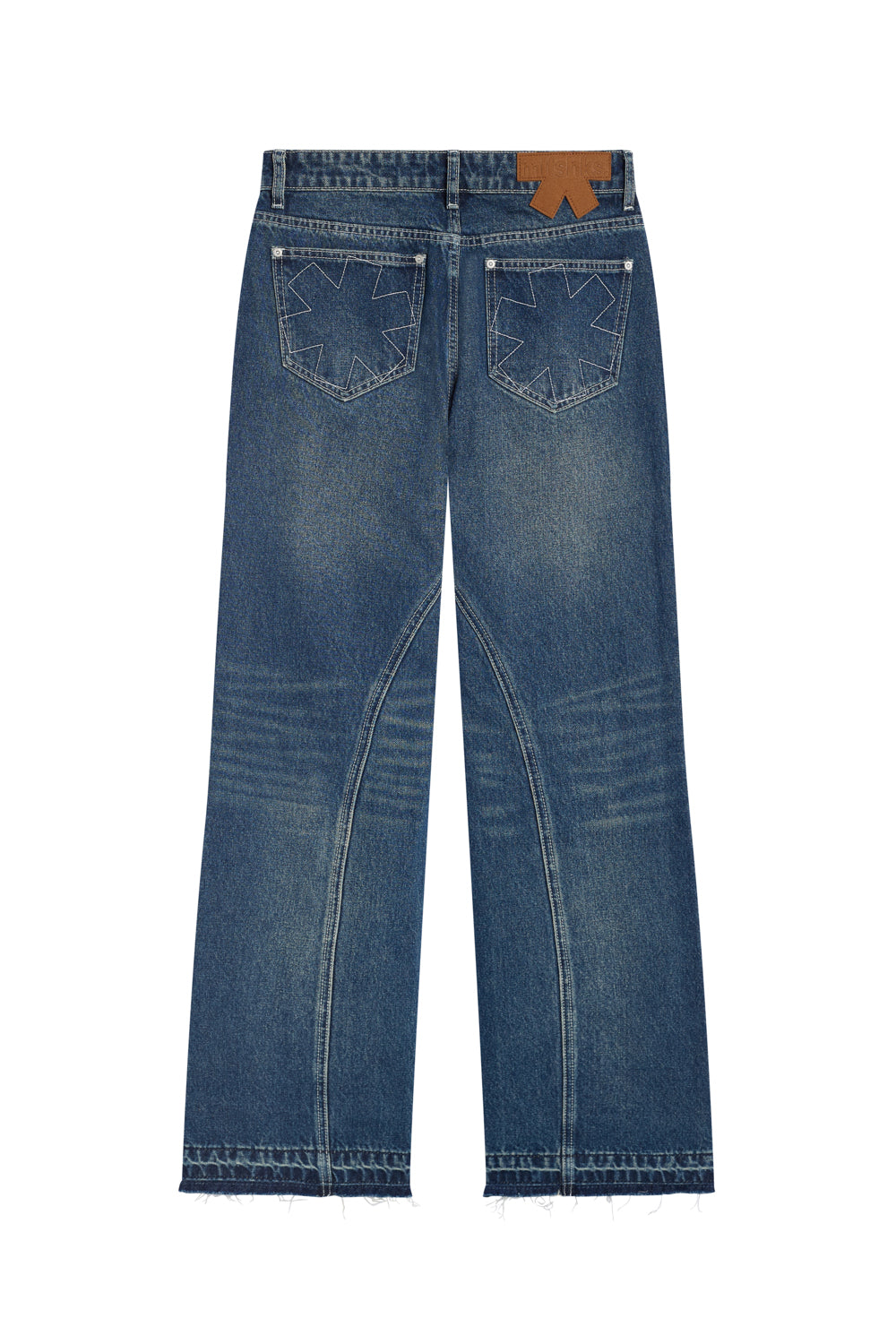 ESS831_FW26_pants_FLARE_blue