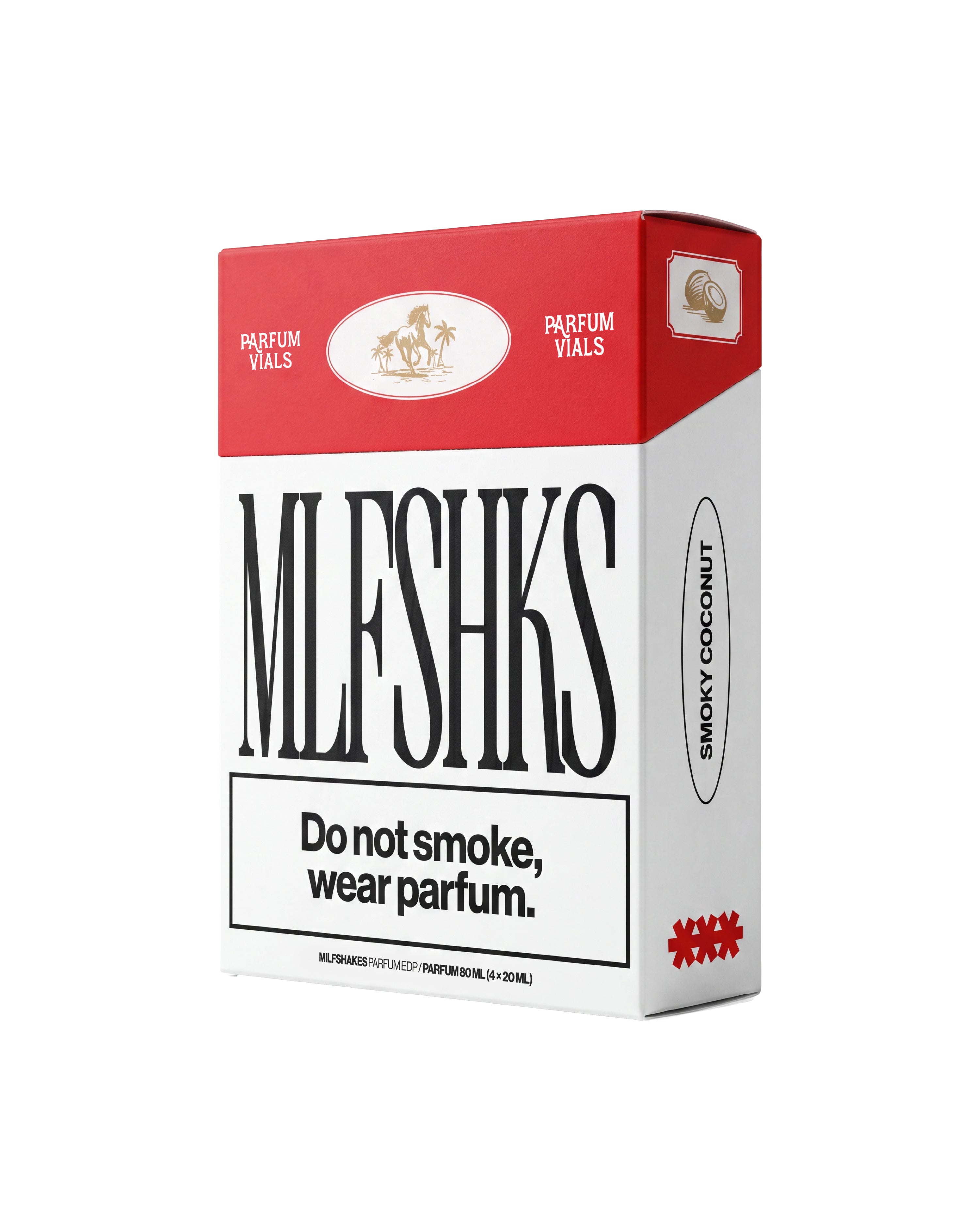 Milfshakes Parfum — Smoky Coco | 15% Parfum · 80 ml