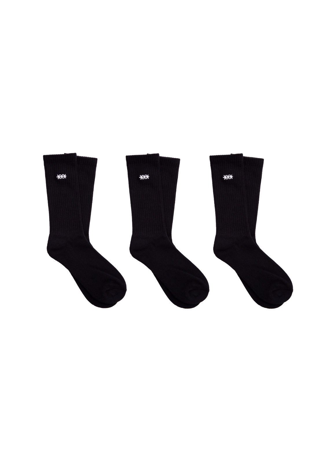 *** DAILY SOCKS (3 PACK) - BLACK