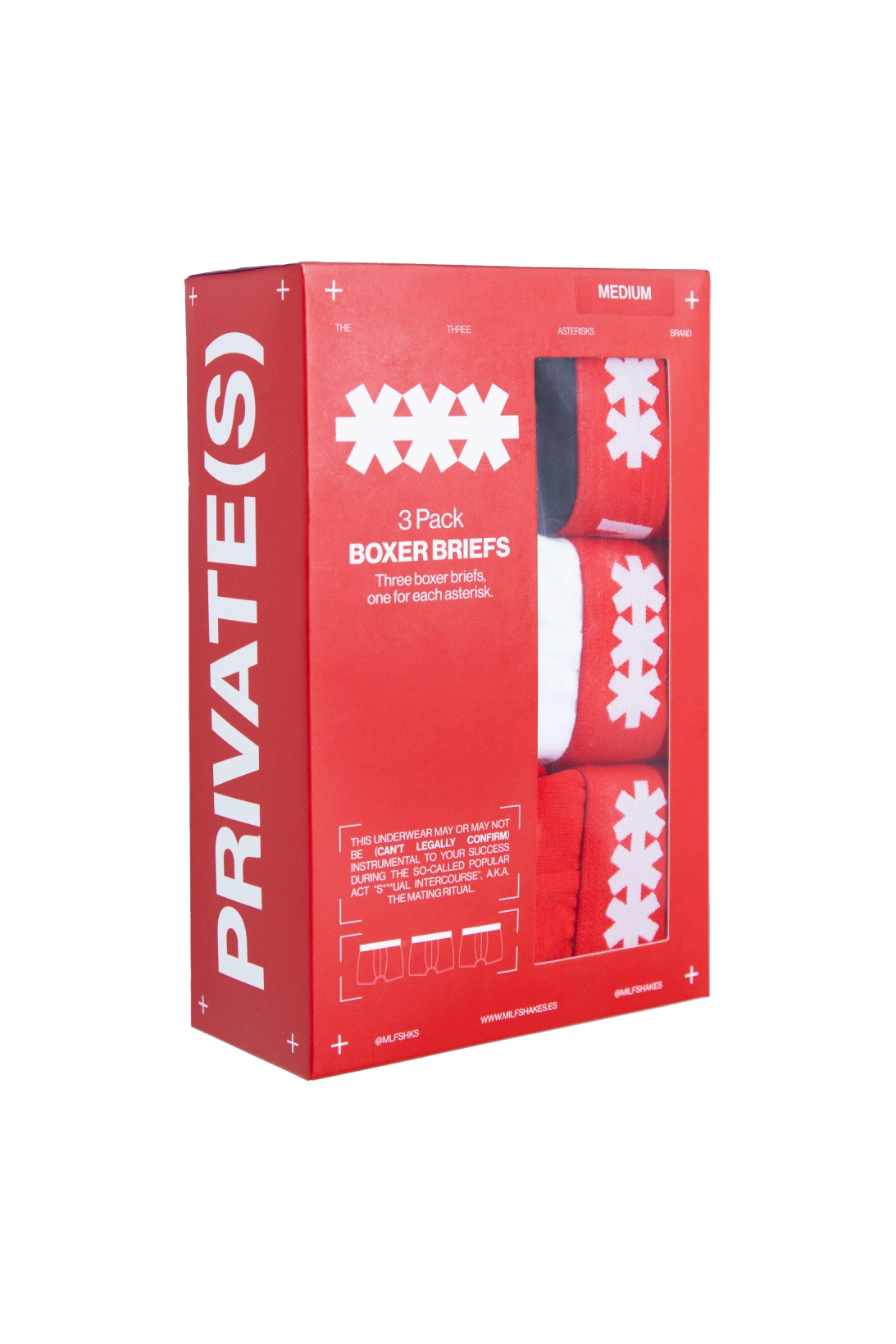 MLFSHKS BOXERS (3 Pack)