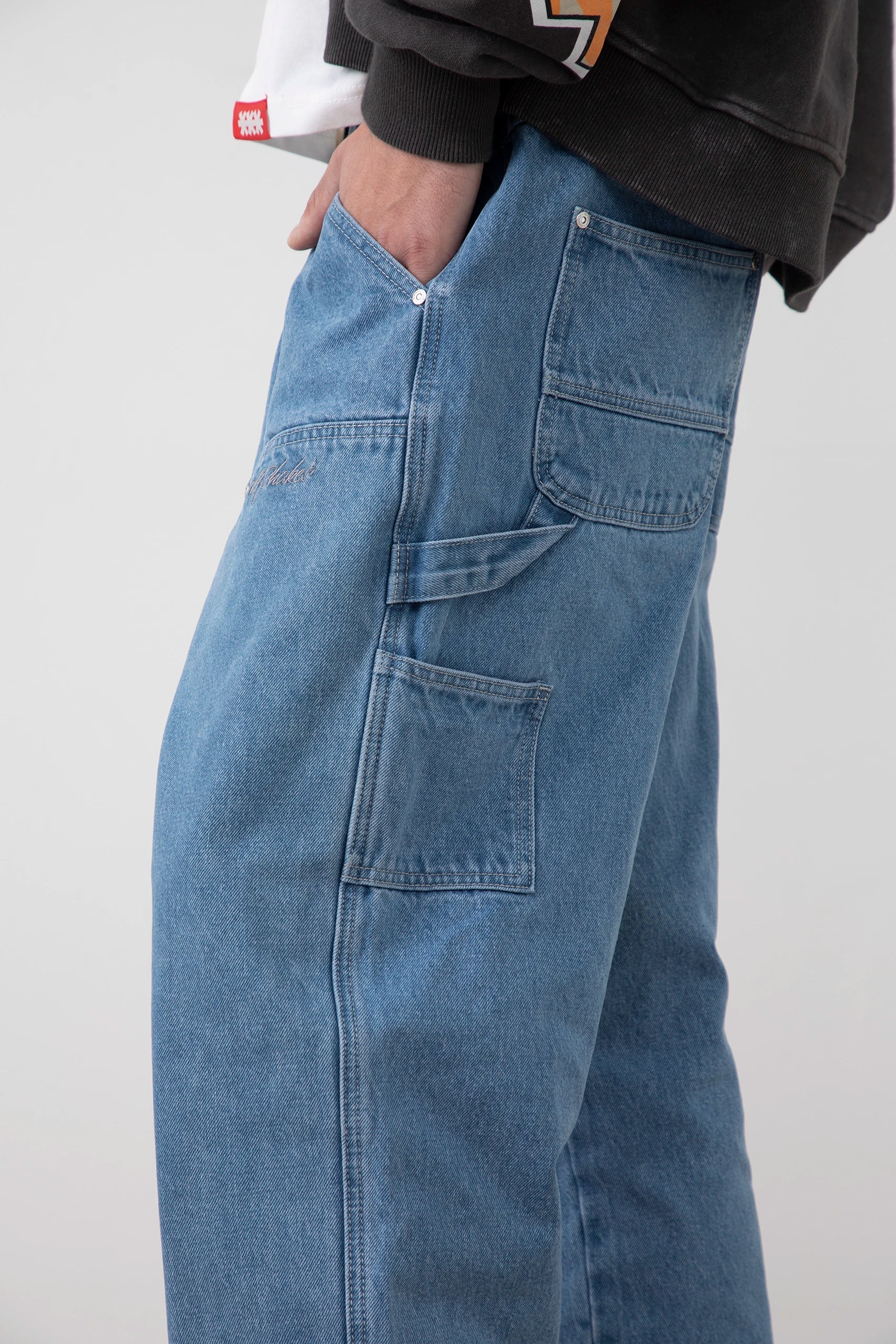 CARPENTER BAGGY PANTS
