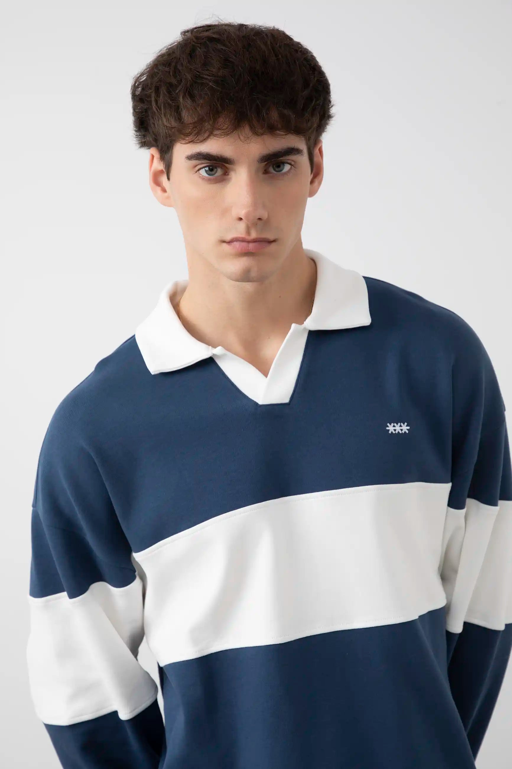 BLUE STRIPE POLO