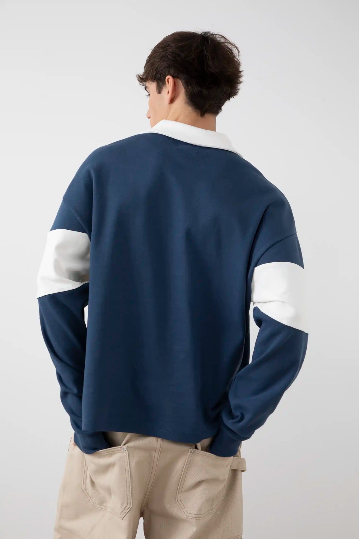 BLUE STRIPE POLO