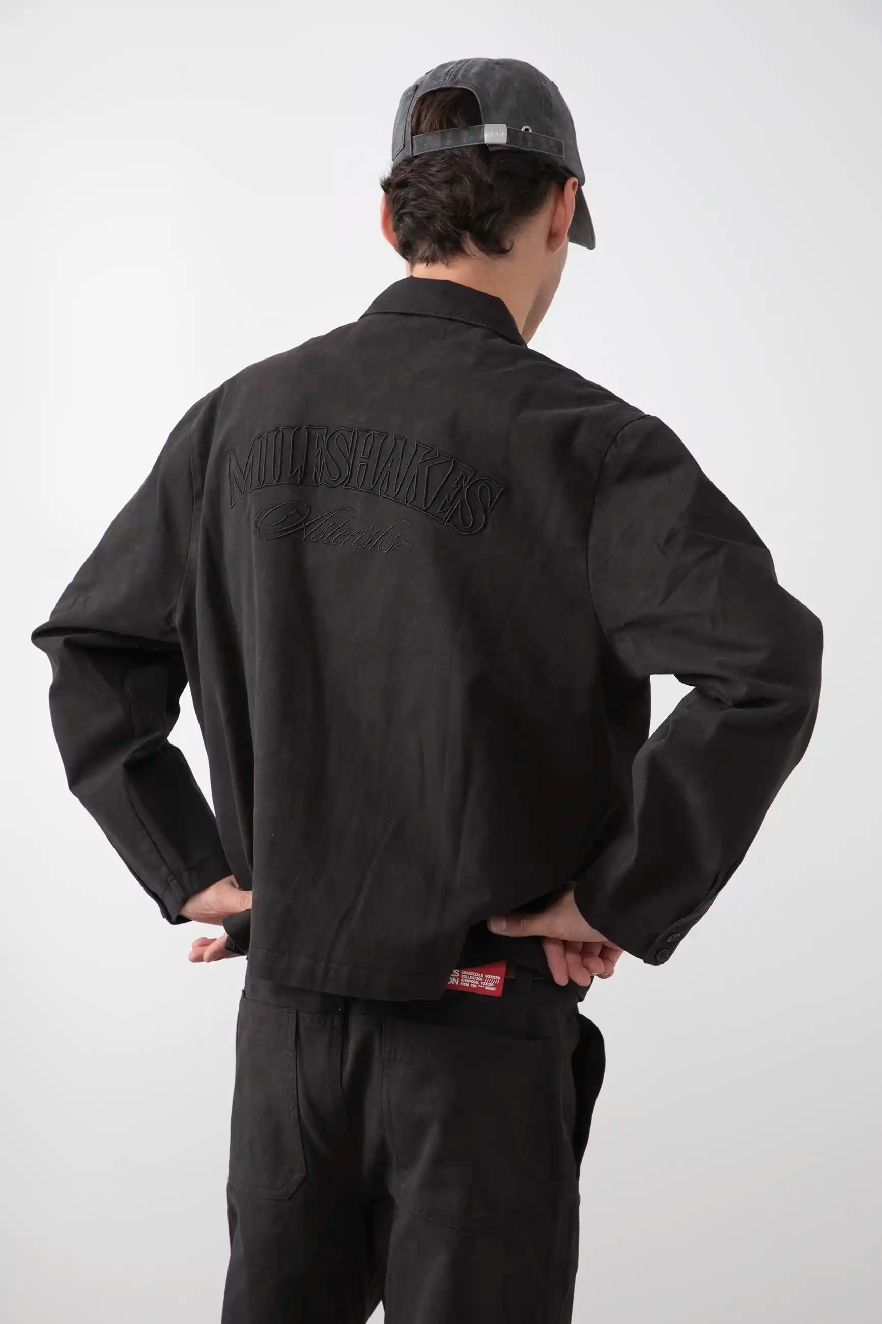 WORKER JACKET - BLACK