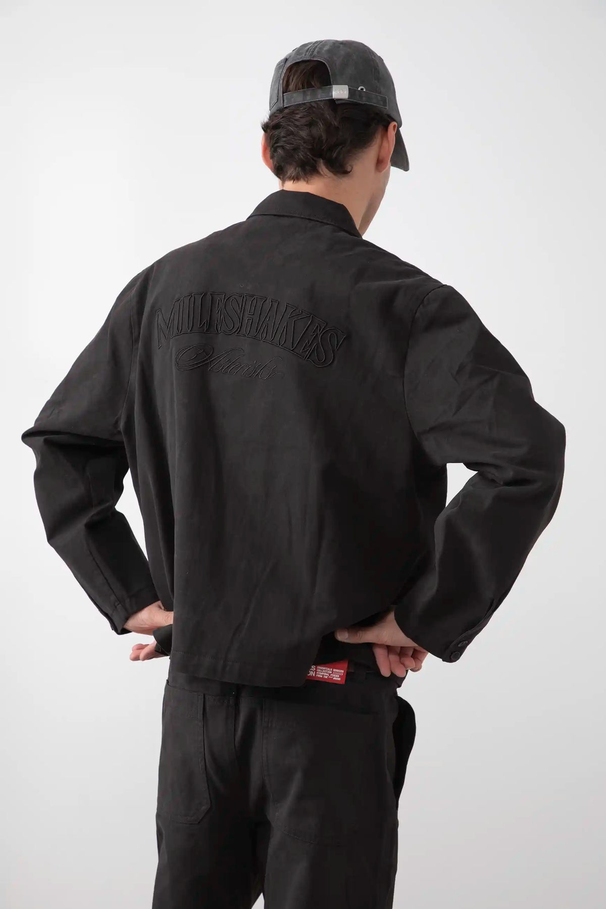 WORKER JACKET - BLACK