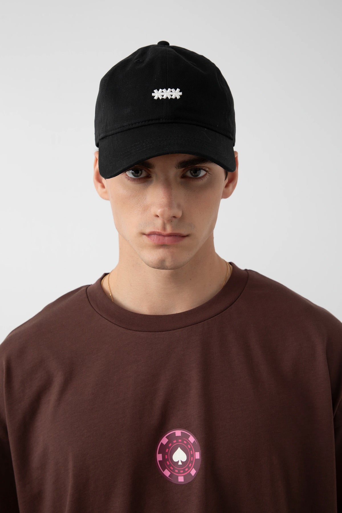 ASTERISK BLACK CAP