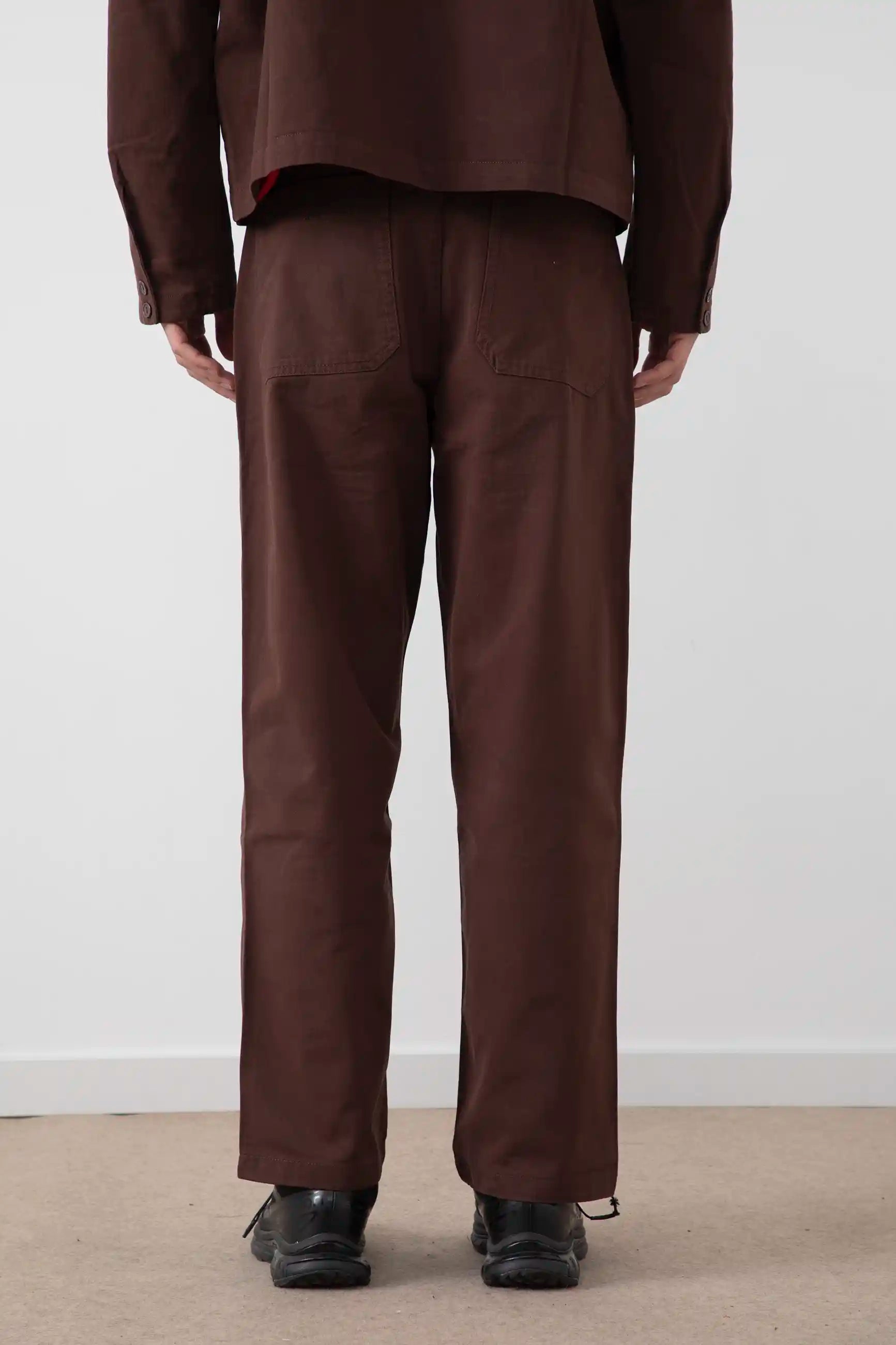 WORKER PANTS - BROWN
