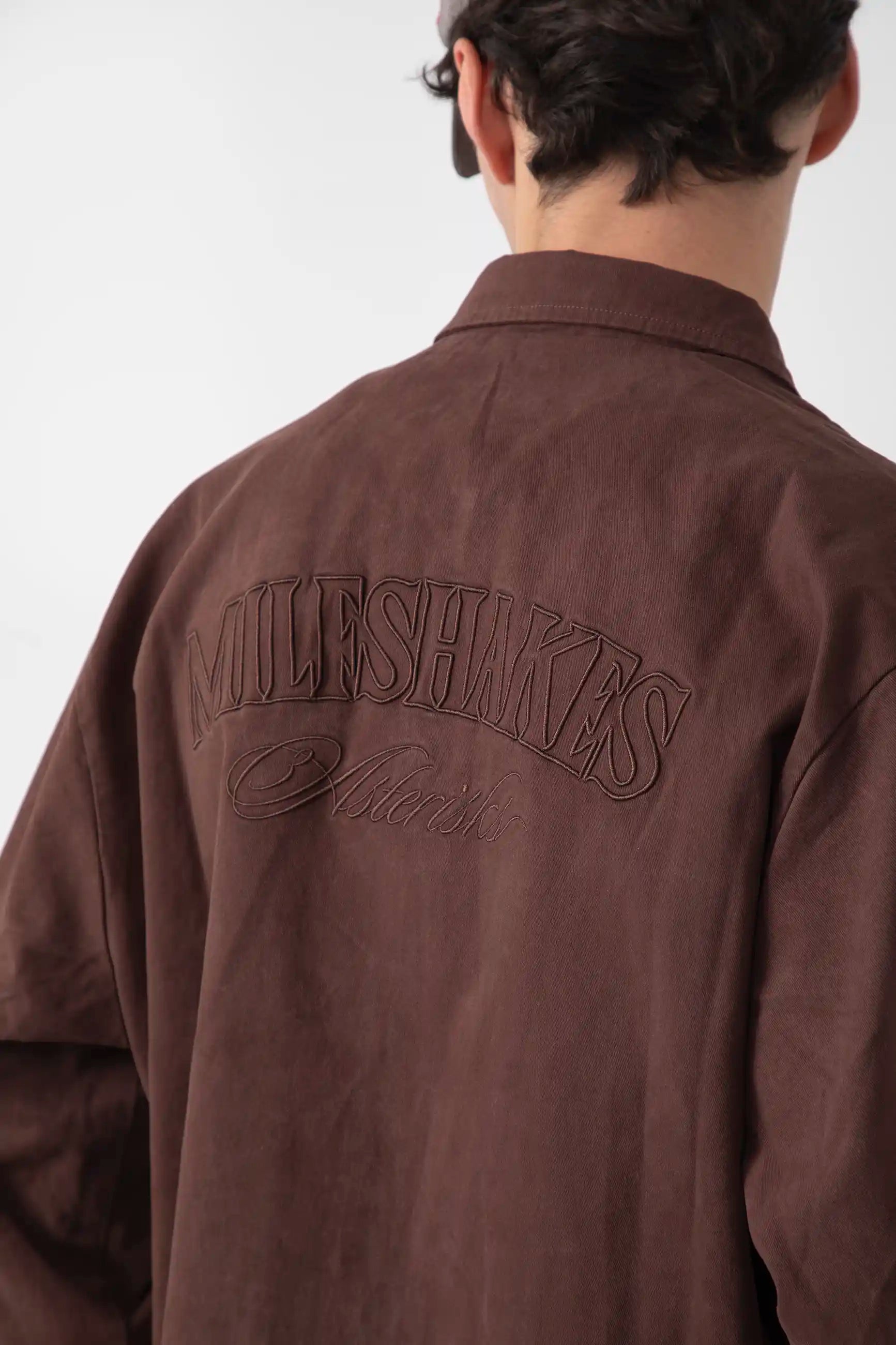 WORKER JACKET - BROWN