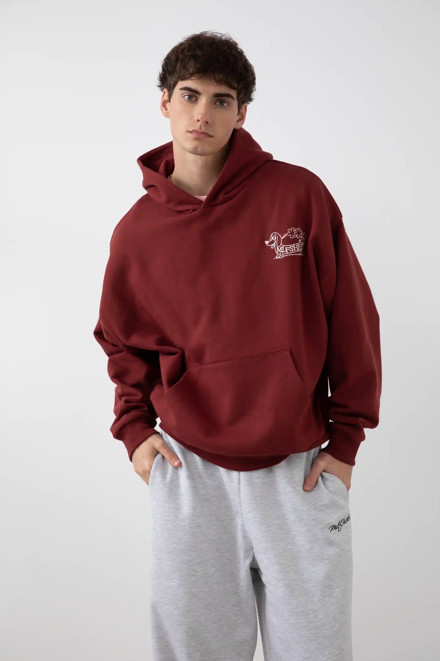 DAWG HOODIE (WINE)