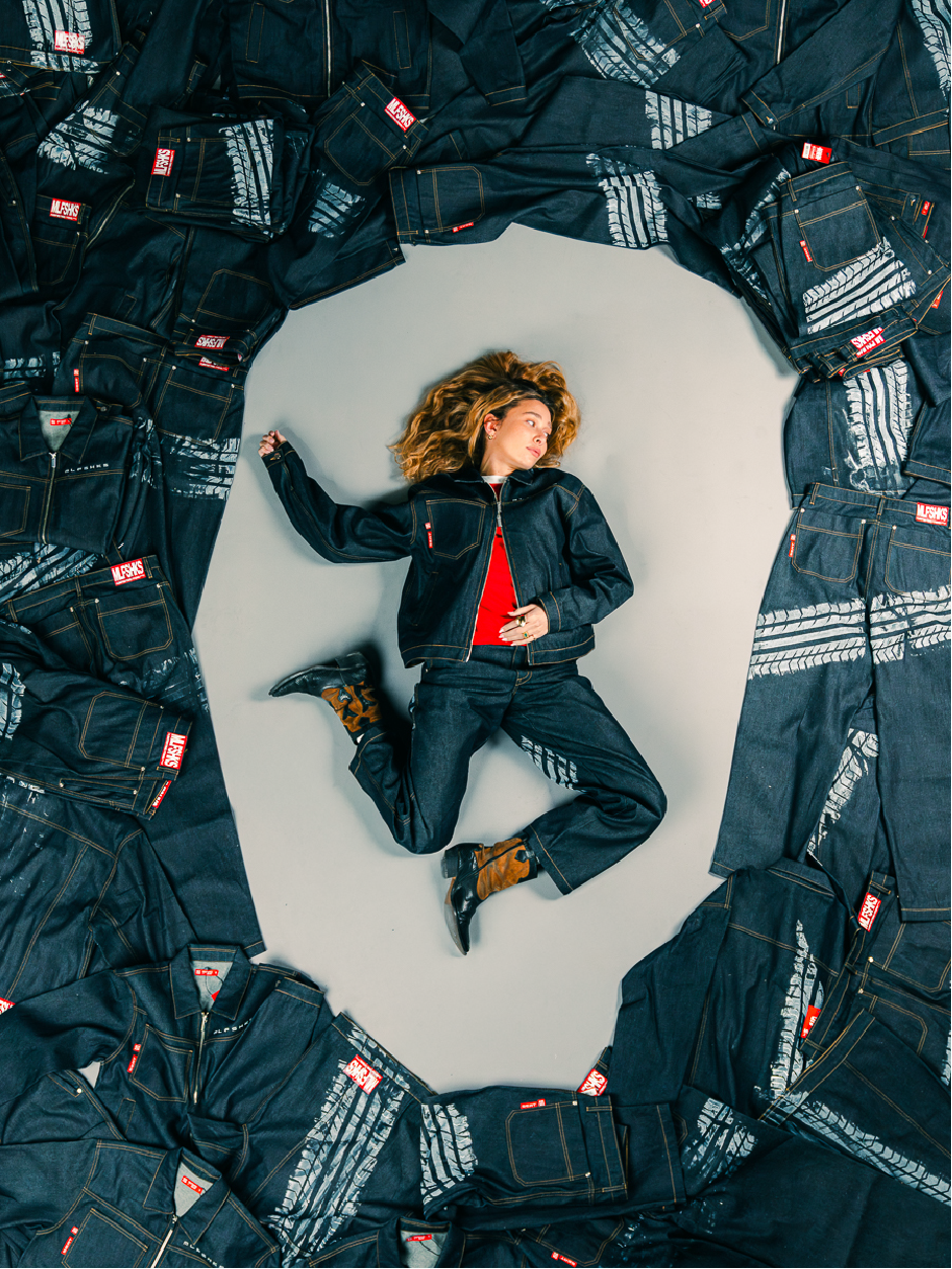 DENIM RACING JACKET MLFSHKS X SEAT