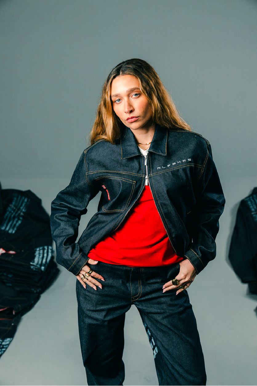 DENIM RACING JACKET MLFSHKS X SEAT