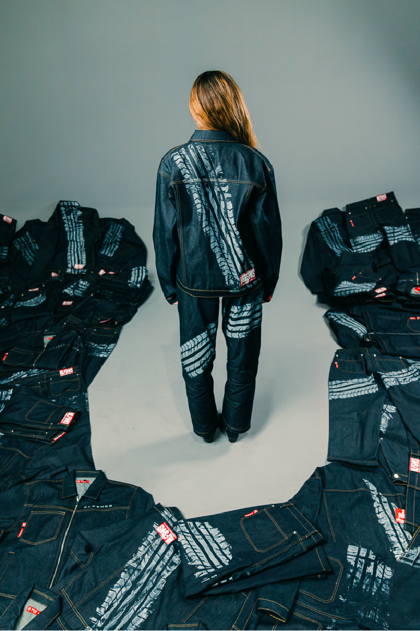 DENIM RACING PANTS MLFSHKS X SEAT