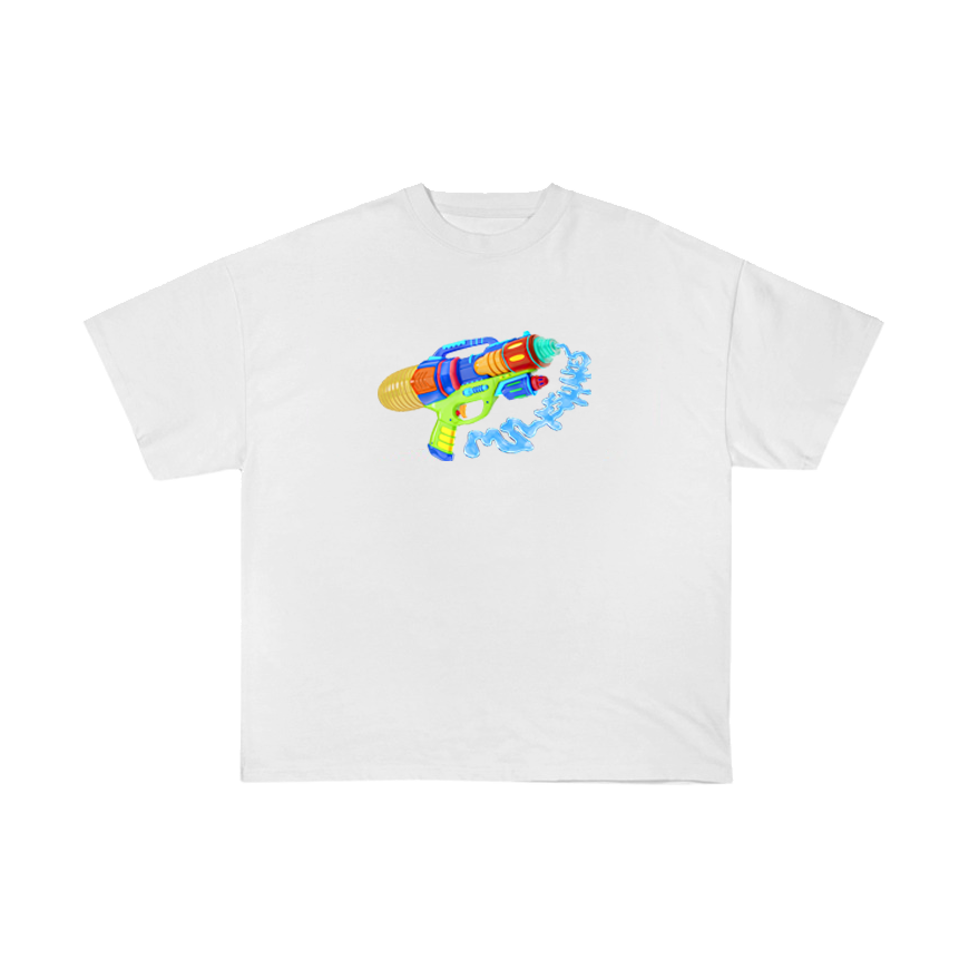 WATERGUN TEE WHITE