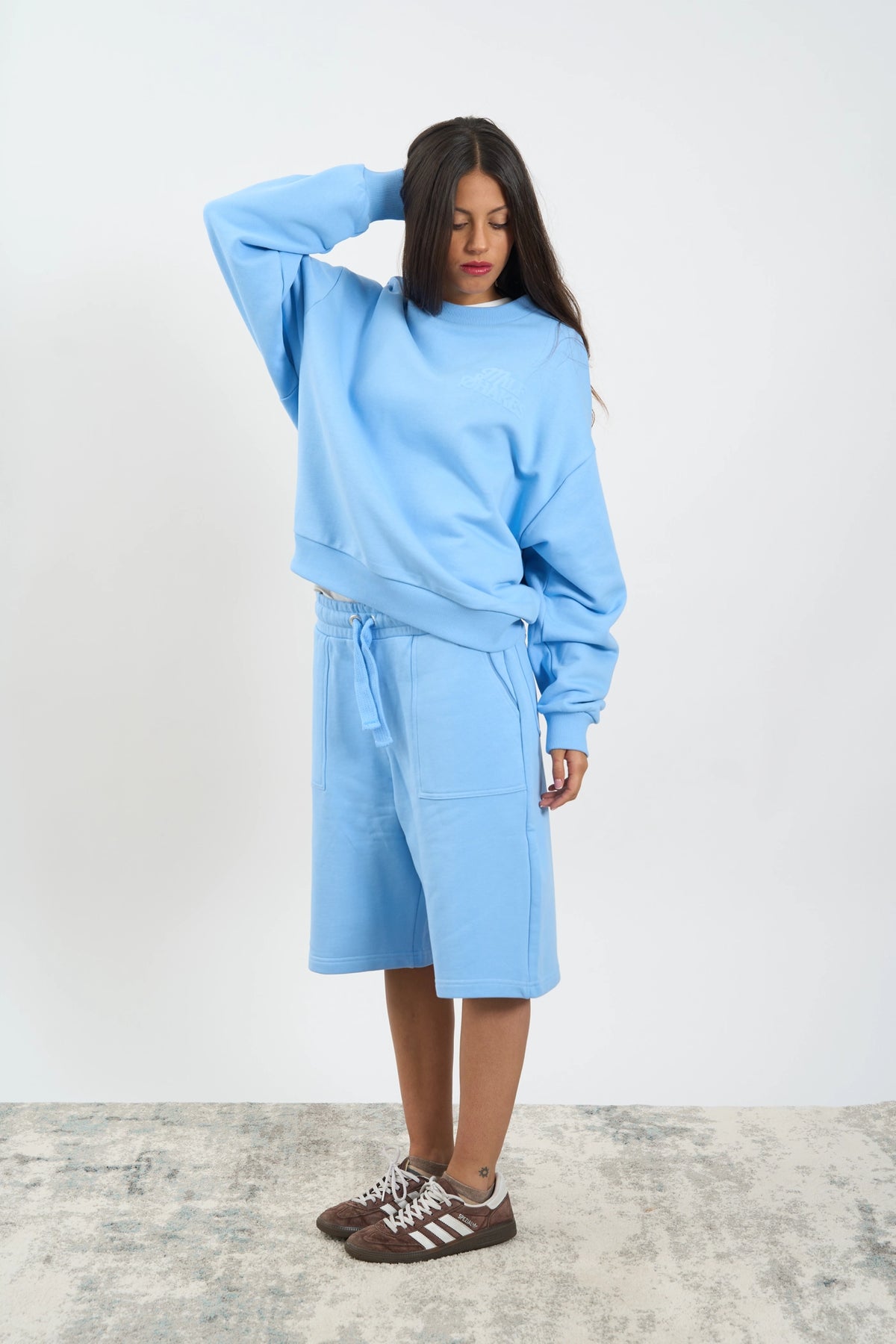 MS BLUE CREWNECK
