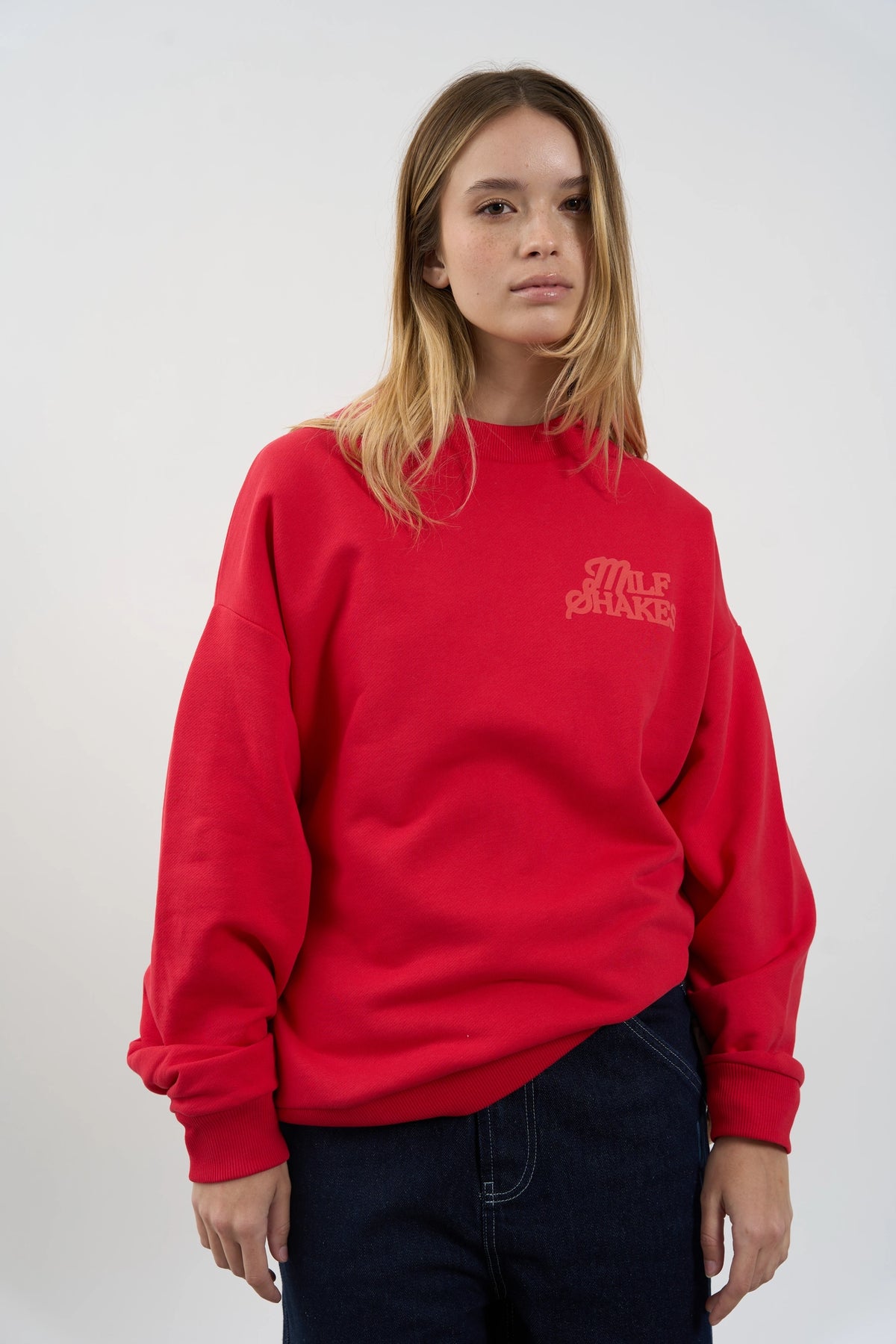MS RED CREWNECK