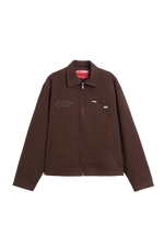 WORKER JACKET - BROWN