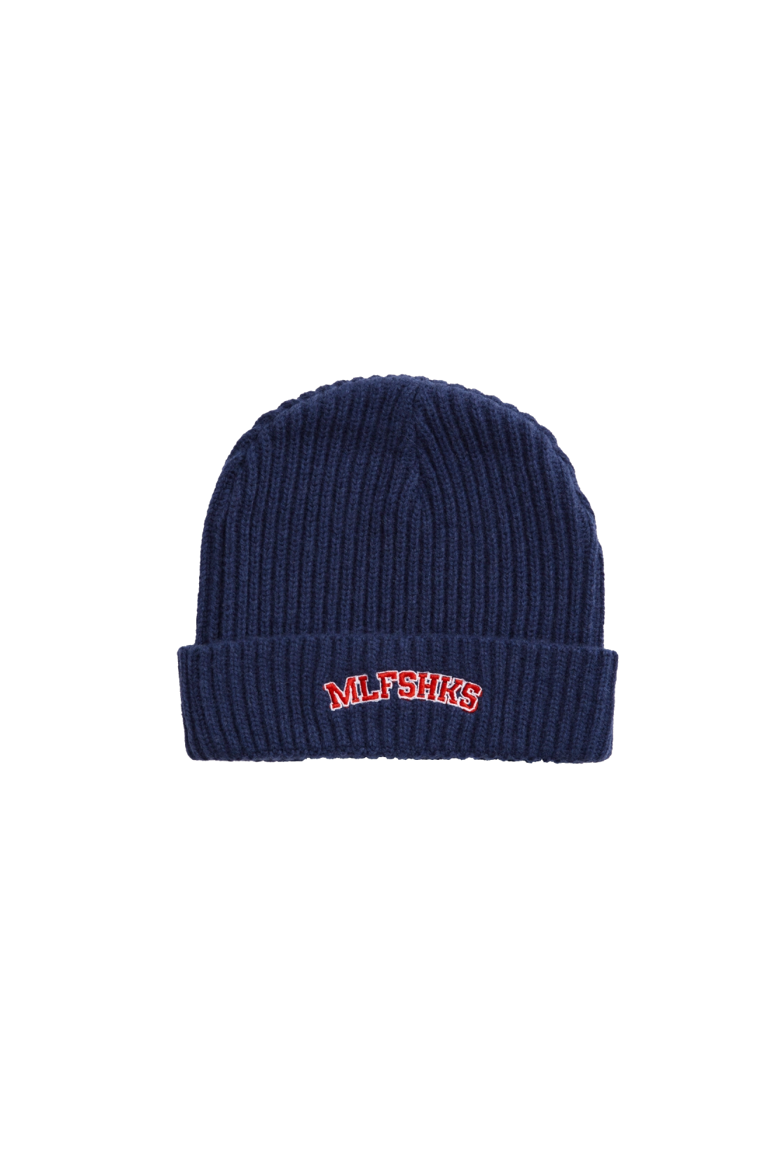 NAVY COTTON BEANIE
