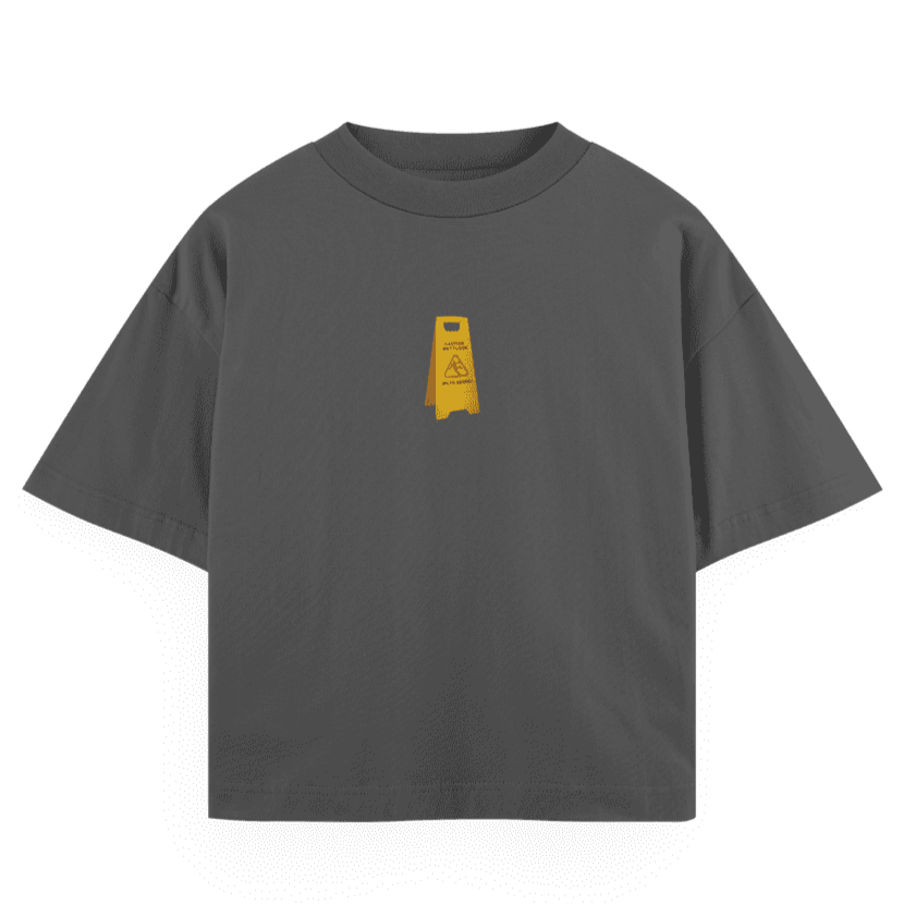 CAUTION TEE