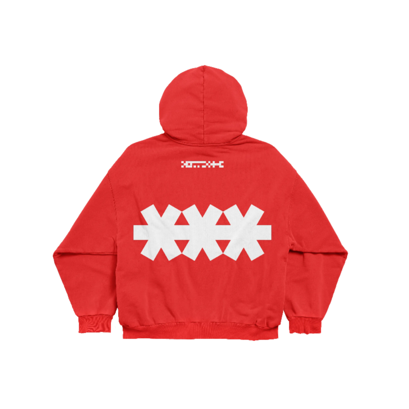 *** HOODIE RED