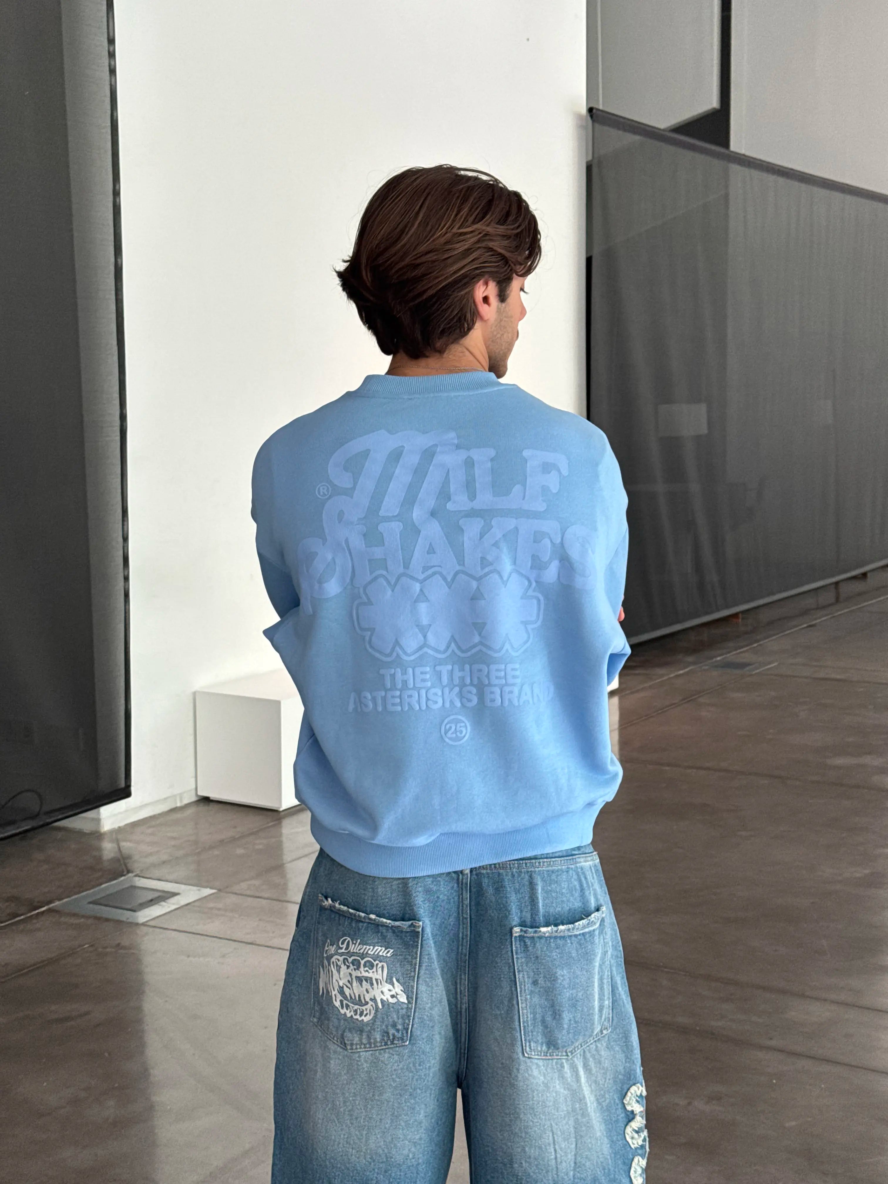 MS BLUE CREWNECK