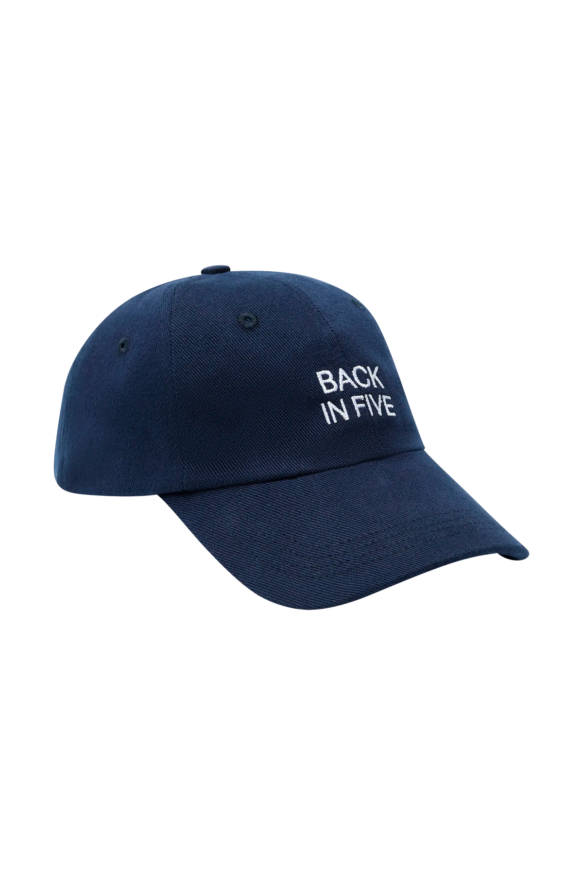 "BACK IN FIVE" CAP