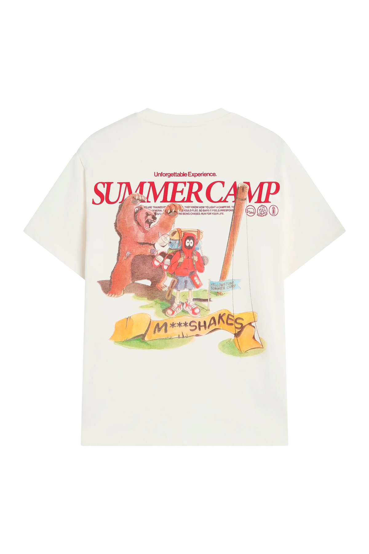 SUMMER CAMP TEE WHITE