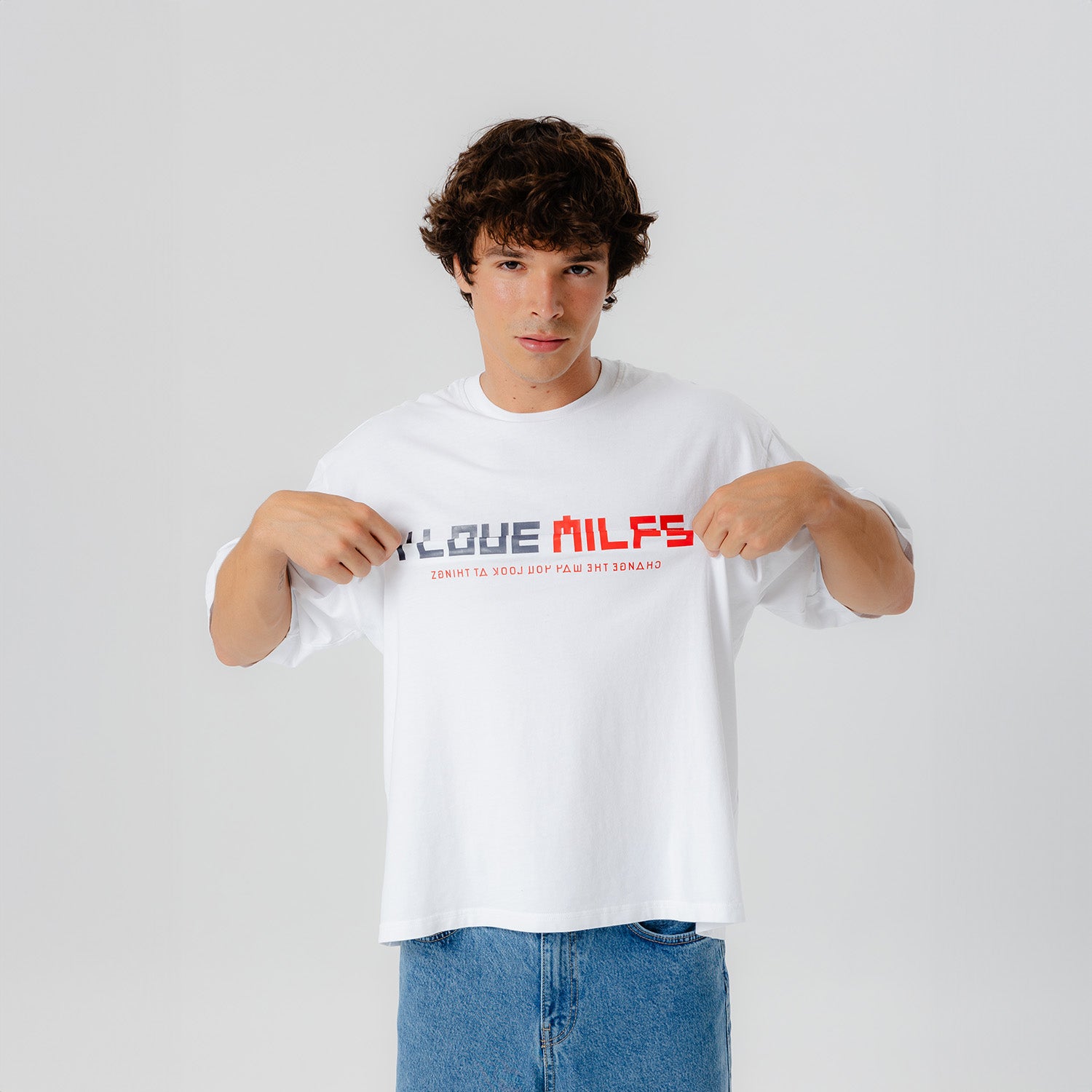 FOLDED TEE WHITE