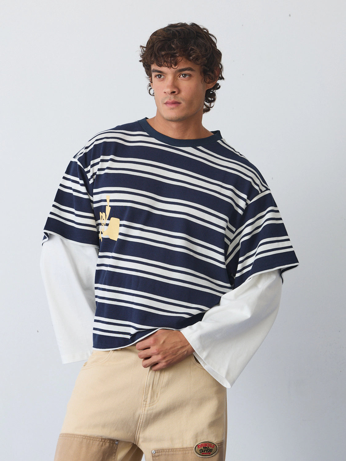 Longsleeve marine