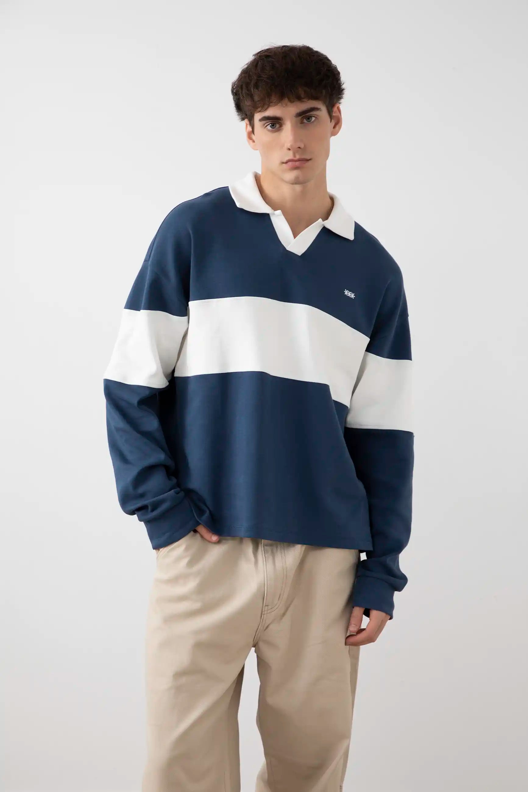BLUE STRIPE POLO