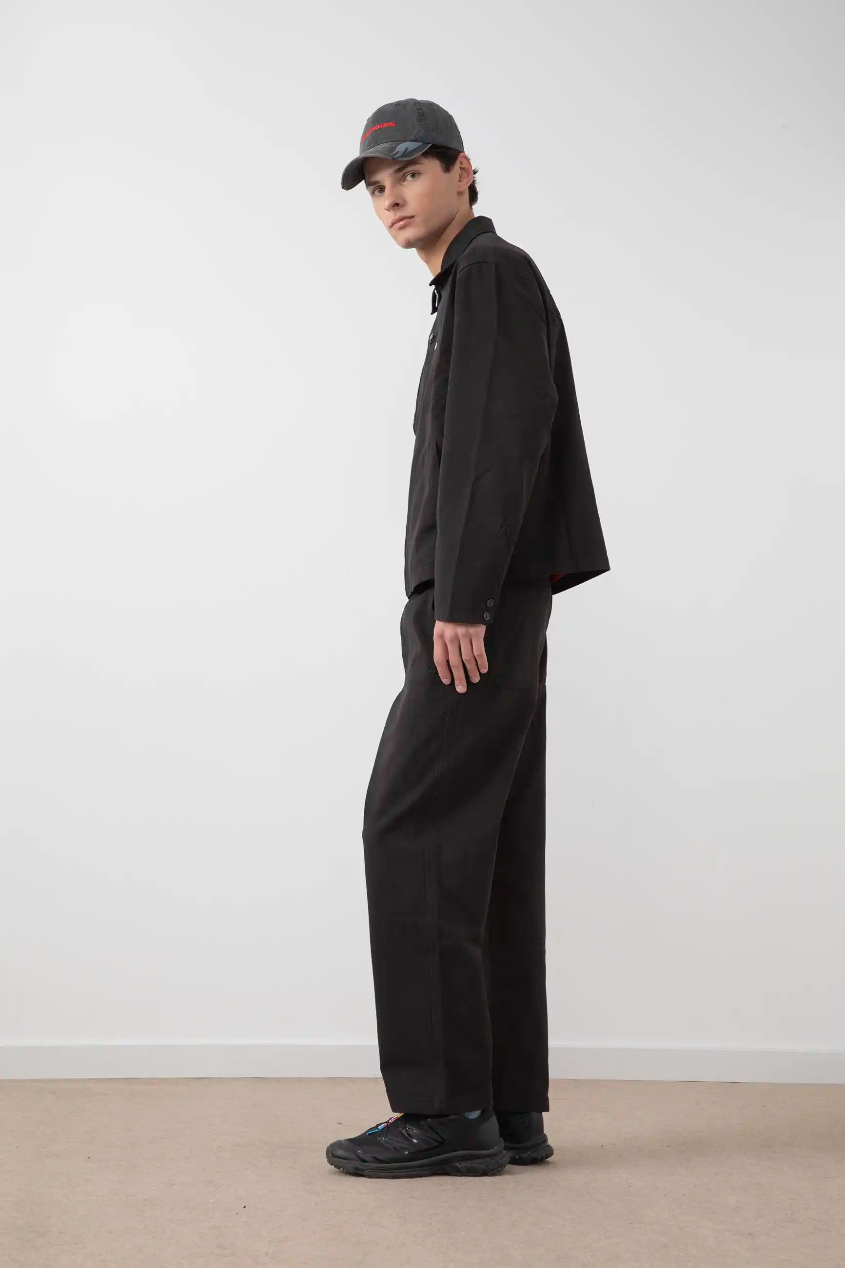 WORKER JACKET - BLACK