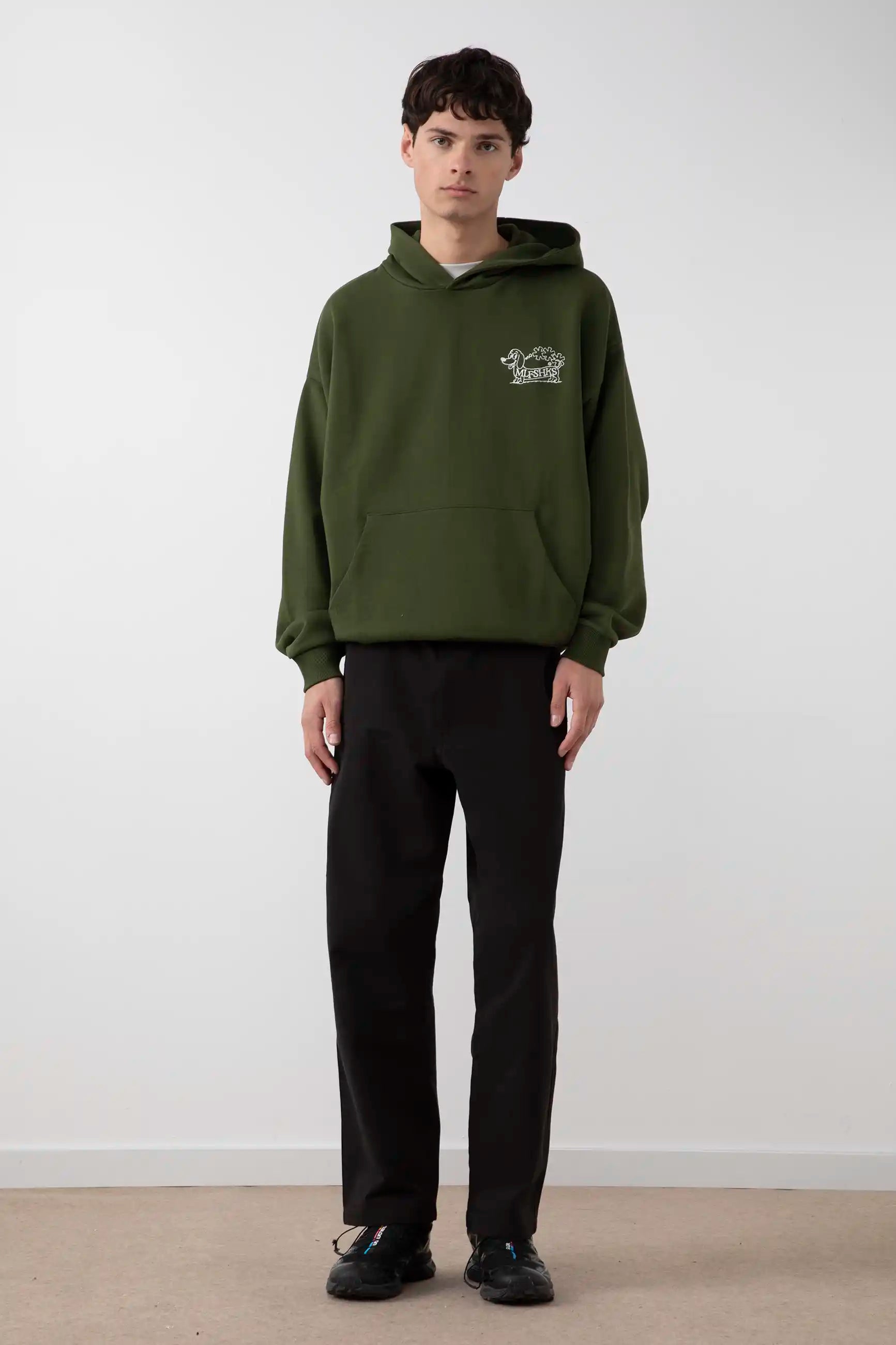 DAWG HOODIE (FOREST)