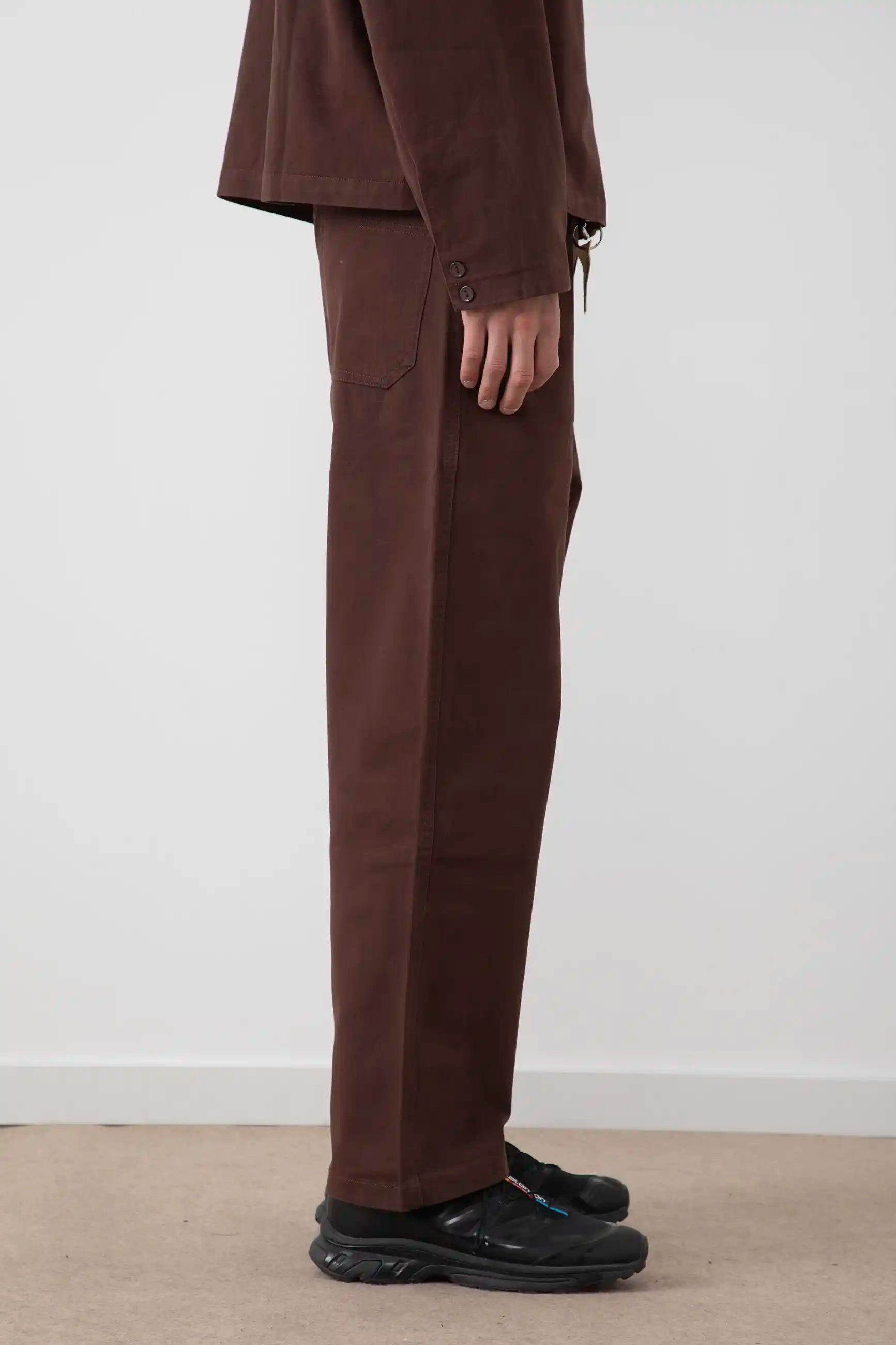 WORKER PANTS - BROWN