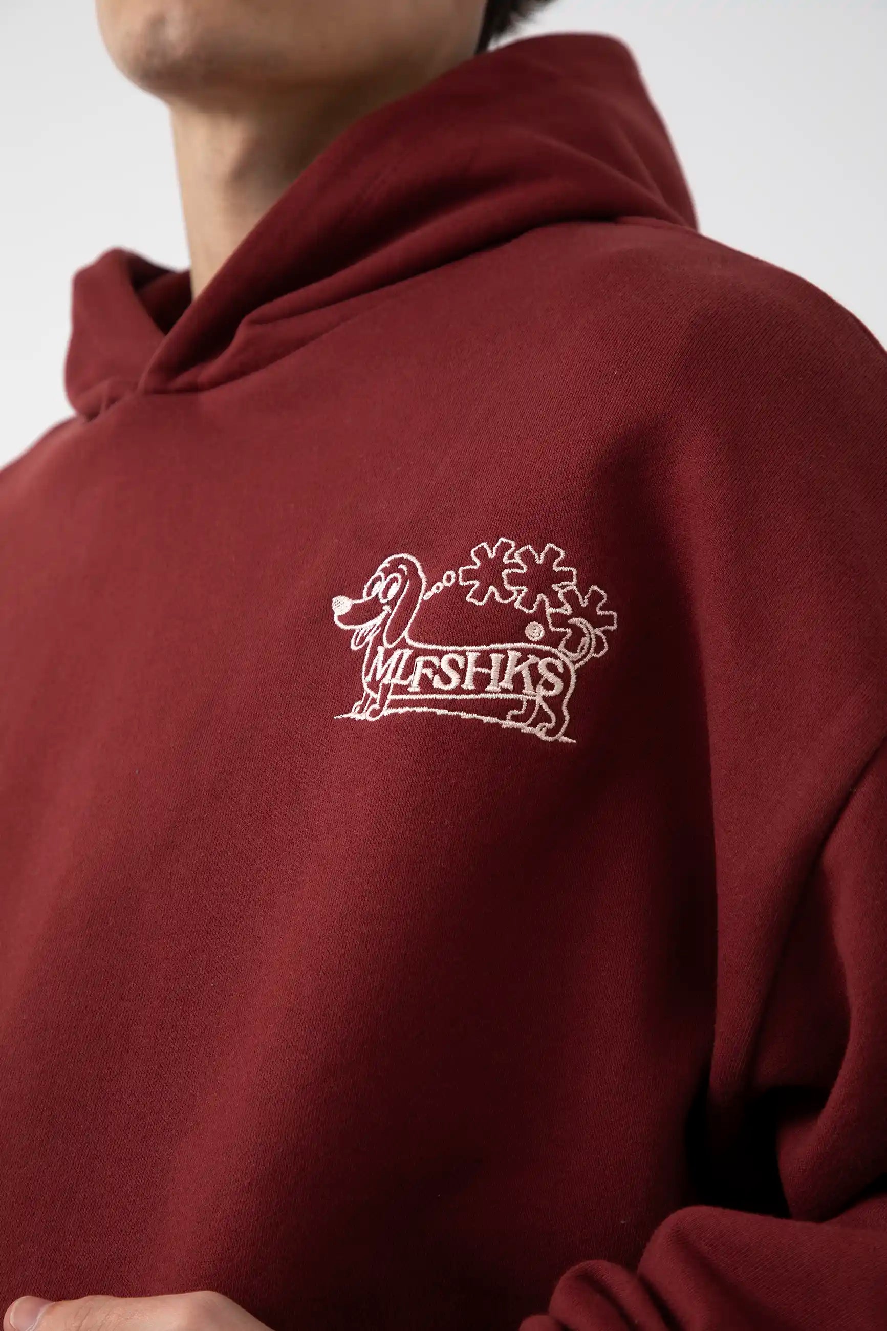 DAWG HOODIE (WINE)