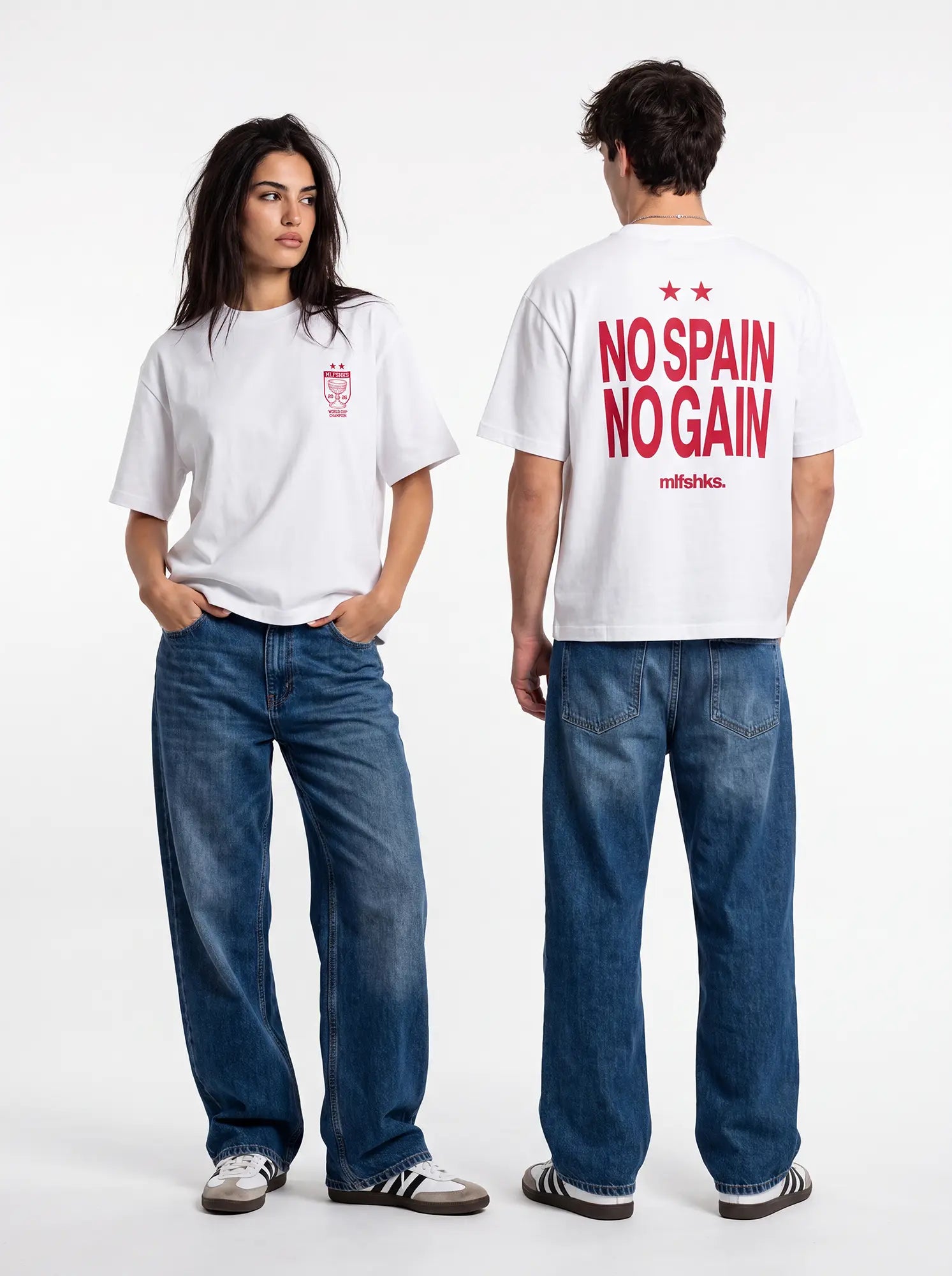 NO SPAIN NO GAIN TEE