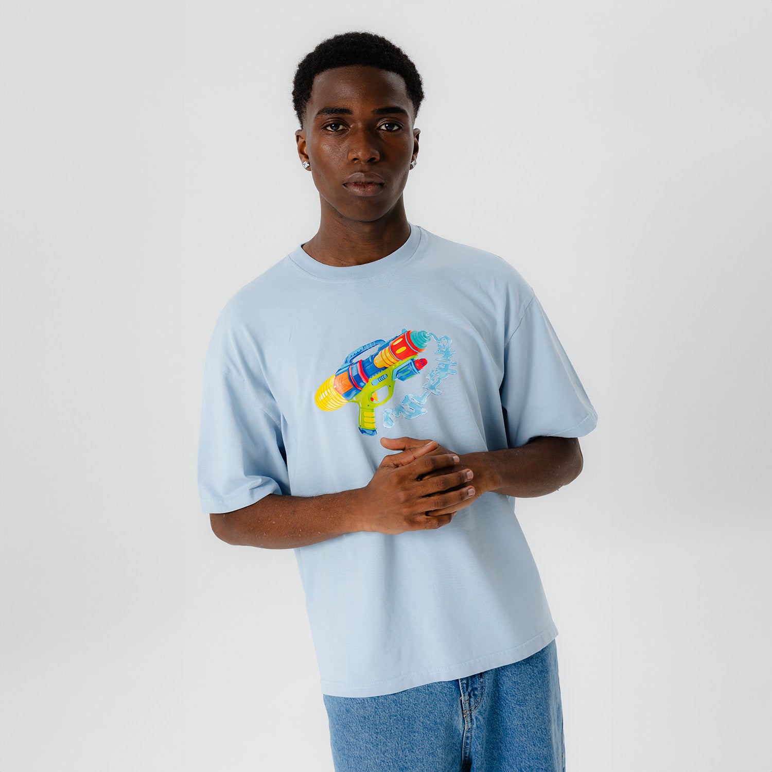 WATERGUN TEE BLUE