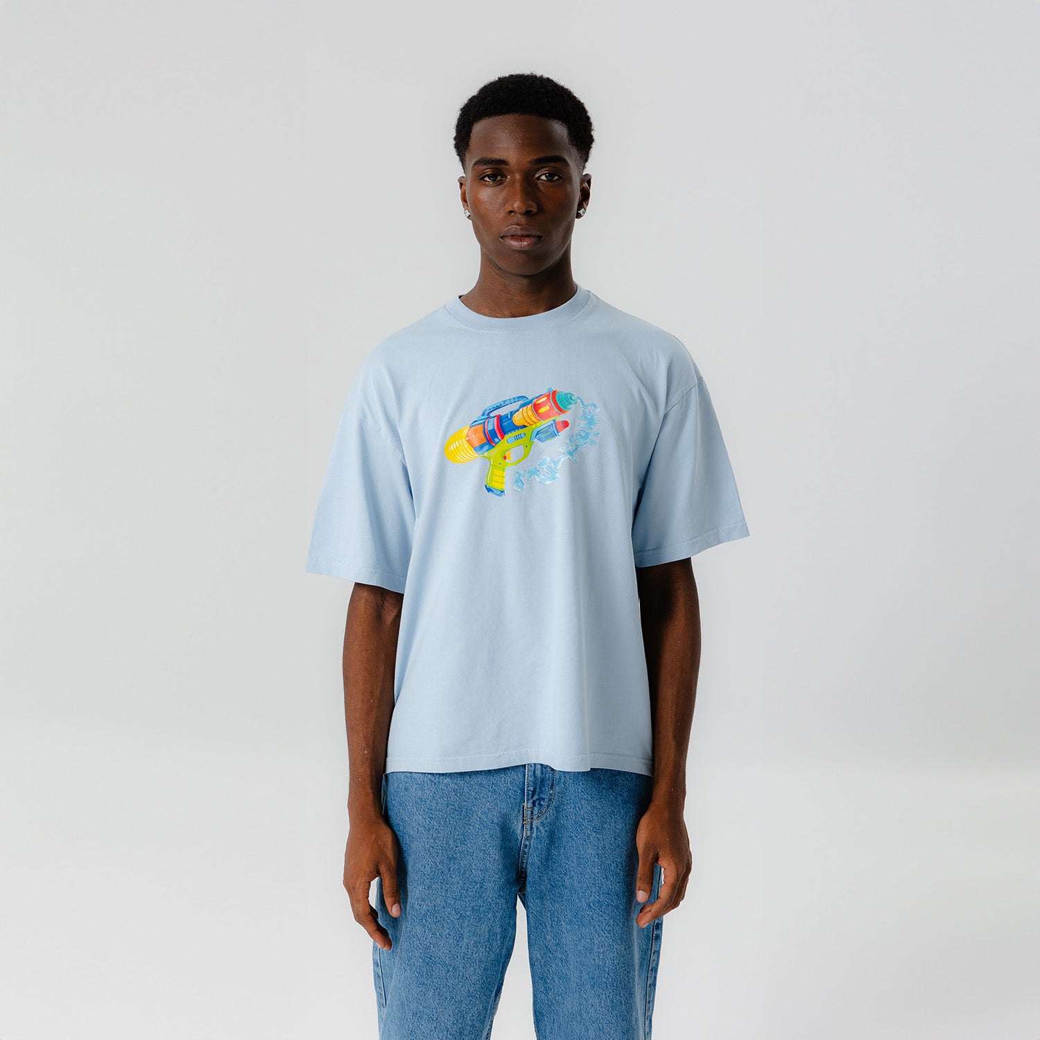 WATERGUN TEE BLUE