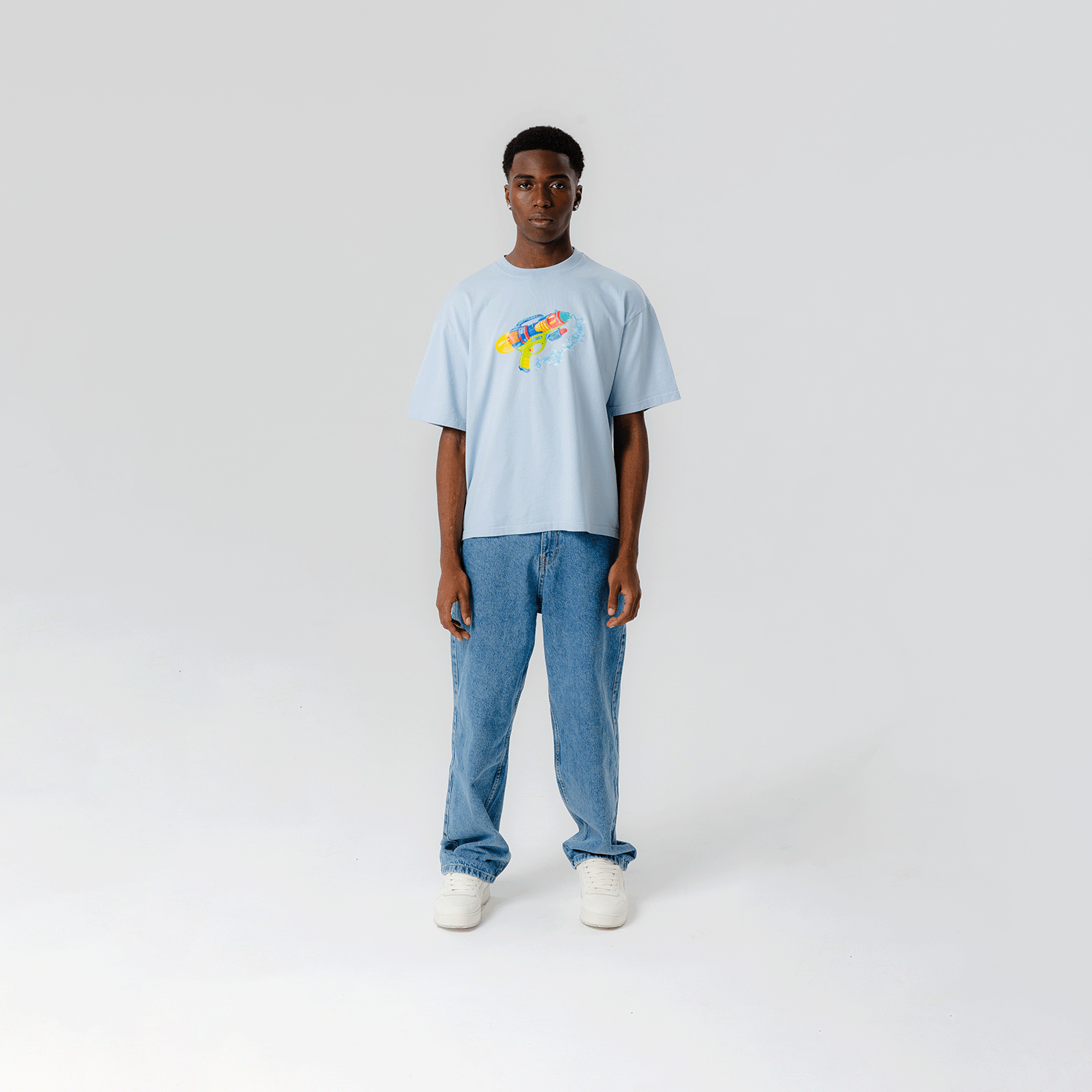 WATERGUN TEE BLUE