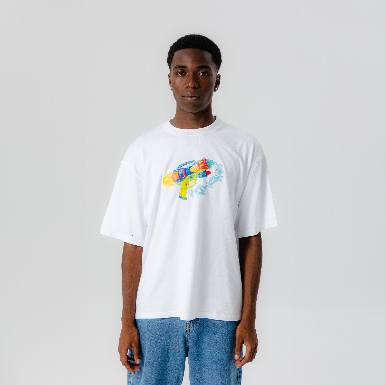 WATERGUN TEE WHITE