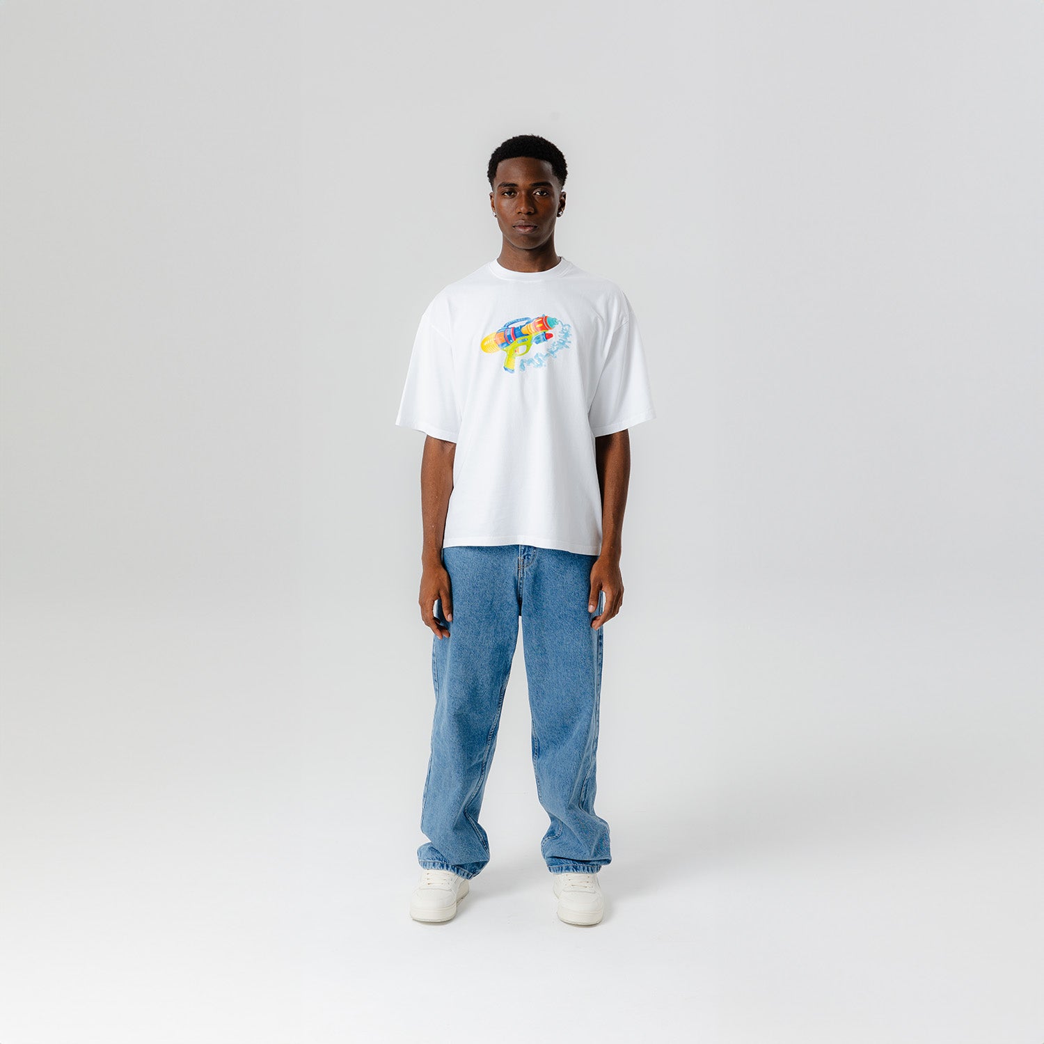 WATERGUN TEE WHITE